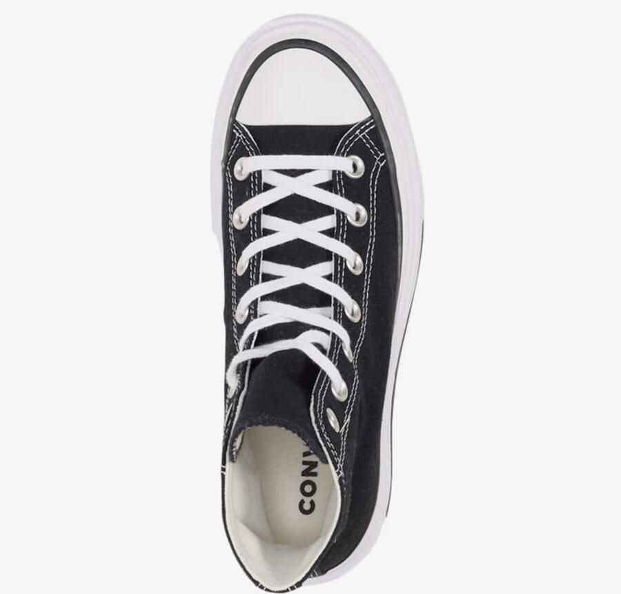 Converse Hoge Sneakers CHUCK TAYLOR ALL STAR LIFT DOUBLE STACK PLATFORM PATENT LEATHER - Foto 2