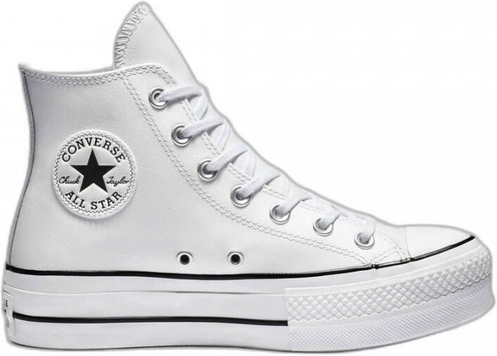 Converse Chuck Taylor All Star Platform High Leather Dames Schoenen White  Textil Foot Locker - Schoenen.nl