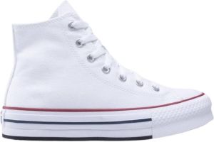 Converse Verhoog je stijl met wit garnet marineblauwe sneakers Wit Dames