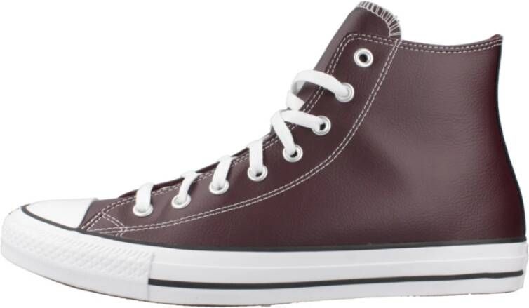 Converse Faux Leather High Top Sneakers
