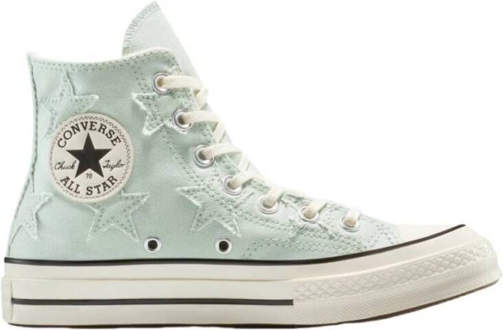Converse Grijze Canvas Ster Patch Sneakers