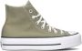 Converse Chuck Taylor All Star Lift Sneakers Green Dames - Thumbnail 1
