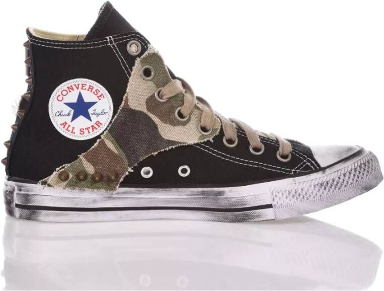 Converse Handgemaakte Beige Camouflage Sneakers voor Heren Bruin Heren