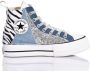 Converse Handgemaakte Zebra Lace Platform Sneakers - Thumbnail 1