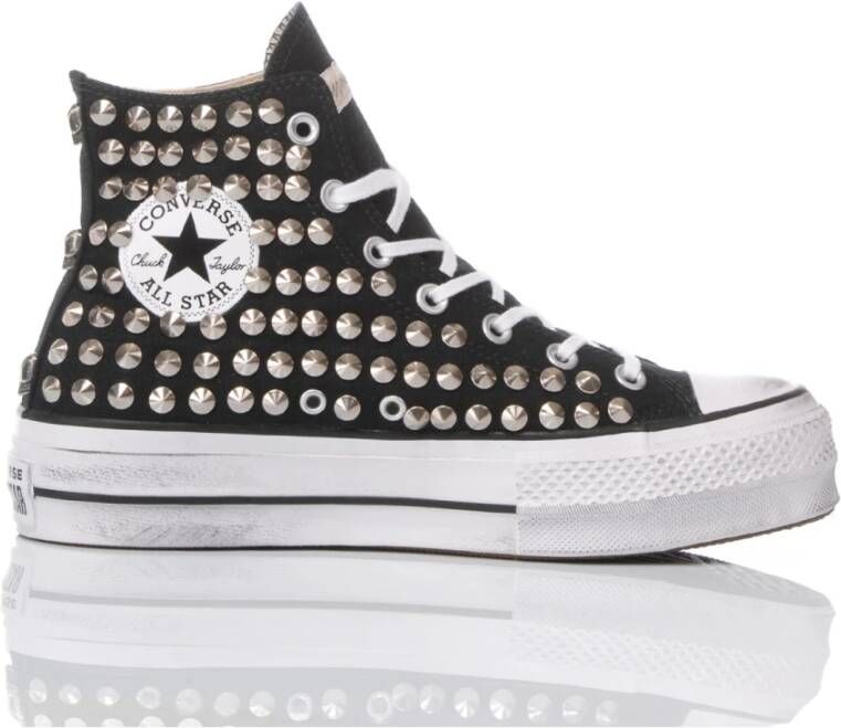 Converse Handgemaakte Zwarte Sneakers voor Vrouwen Black Dames