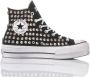 Converse Handgemaakte Zwarte Sneakers voor Vrouwen - Thumbnail 1