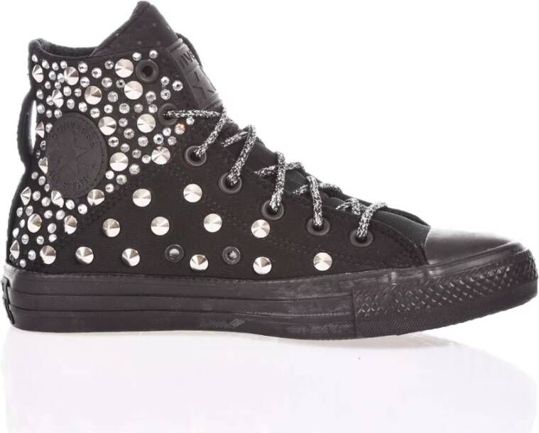 Converse Handgemaakte Zwarte Sneakers voor Vrouwen Black Dames