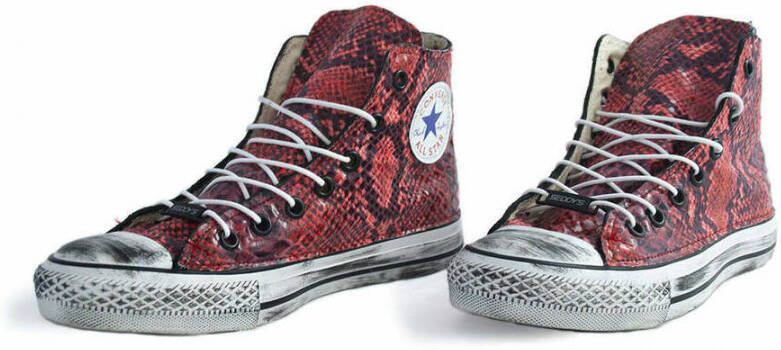 Converse High Top Sneakers Rood Dames