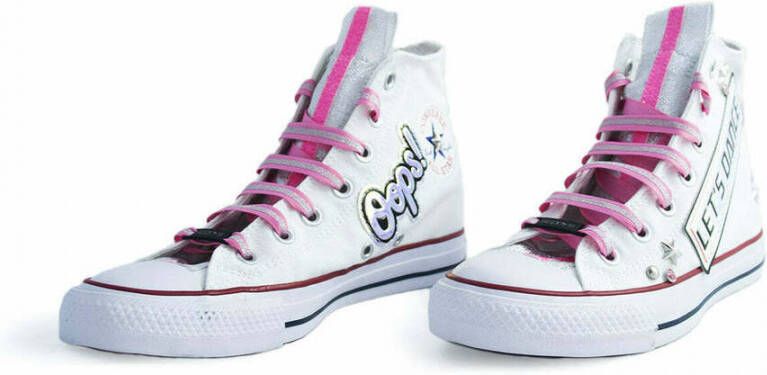 Converse High Top Sneakers Wit Dames
