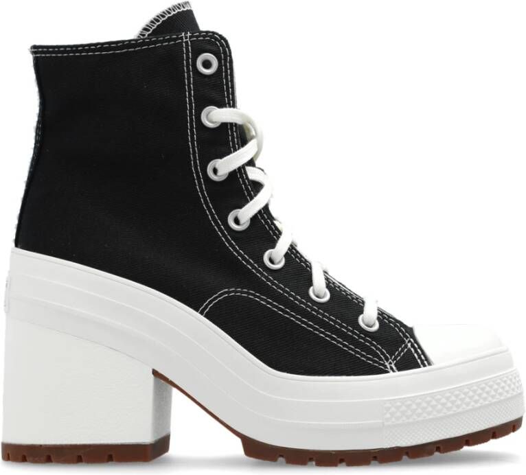 Converse Hoge hakken laarzen Chuck 70 De Luxe Heel Black Dames