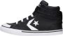 Converse Pro Blaze Strap Hoge sneakers Jongens Kids Zwart - Thumbnail 3