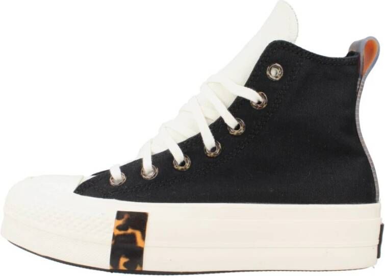 Converse Hoge Sneakers Verhogen Je Stijl Black Dames
