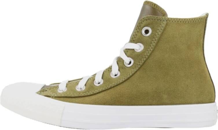 Converse Hoge Top Mode Sneakers Green Dames