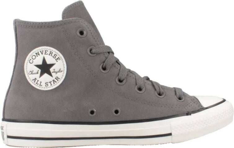 Converse Hoge Top Sneakers in Zwart Gray Dames