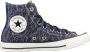 Converse Hoge Top Sneakers voor Vrouwen Blue Dames - Thumbnail 2