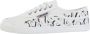 Kawasaki Graffiti Canvas Schoen Wit Multicolor - Thumbnail 6