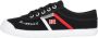 Kawasaki Signature Canvas Schoen Zwart Multicolor - Thumbnail 5