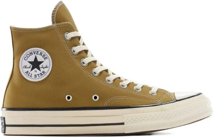 Converse Khaki Veterschoenen van Rubber