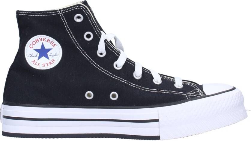 Converse Ctas Eva Lift Platform High Unisex Schoenen Zwart Maat: 36 Textil Foot Locker - Foto 2
