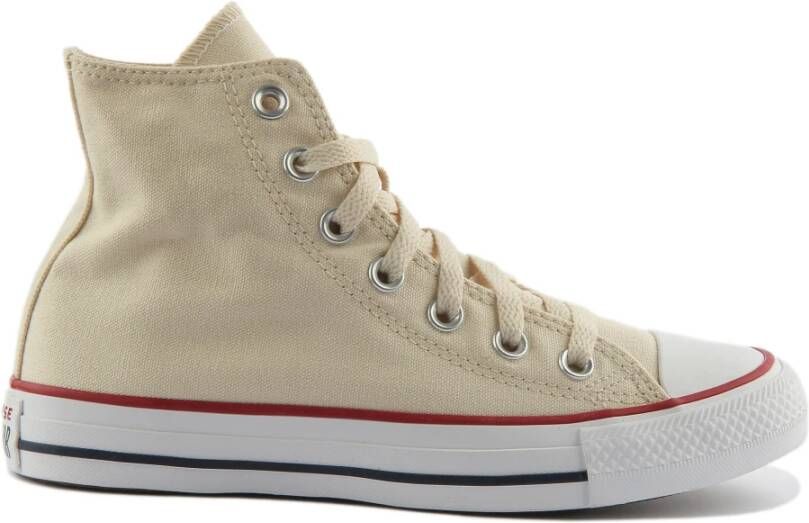 Converse Ctas High Dames Schoenen Beige Maat: 36 Canvas Foot Locker - Foto 5