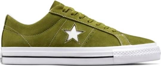 Converse Klassieke Canvas Sneakers voor dagelijks gebruik Green Heren