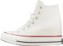 Converse Klassieke Hoge Top Sneakers White Dames - Thumbnail 2