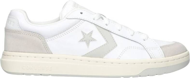 Converse Classic Heren Schoenen Wit Maat: 42.5 Leer Foot Locker