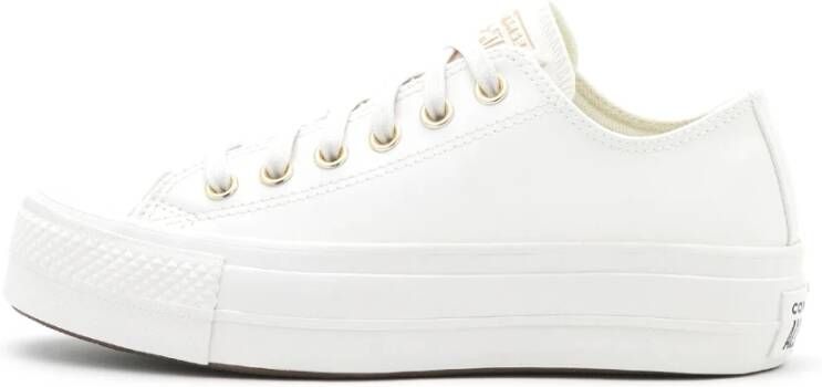 Converse Chuck Taylor All Star Lift Platform Mono Lage sneakers Dames Wit - Foto 2