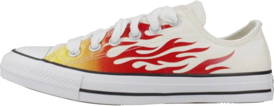 Converse Chuck Taylor All Star Taylor egret enamel red fresh yellow maat: 36.5 beschikbare maaten:37.5 38 39 40 41 36.5 39.5 41.5