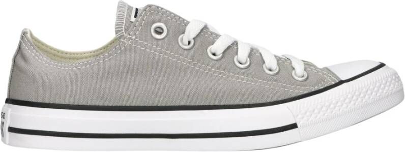 Converse Lage Canvas Sneakers Gray Dames