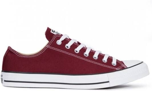 Converse Lage Canvas Sneakers Rood Unisex