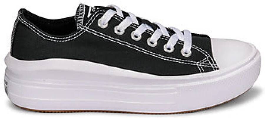 Converse Chuck Taylor All Star Move Platform Ox Fashion sneakers Schoenen black white white maat: 36.5 beschikbare maaten:36.5 37.5 38 39.5 4 - Foto 2