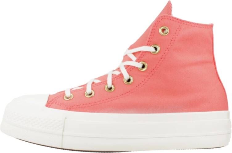 Converse Lift Hi Sneakers Pink Dames