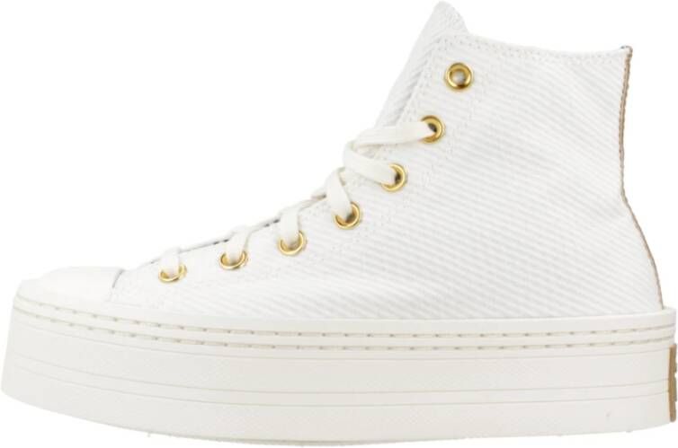 Converse Moderne Lift High-Top Sneakers White Dames