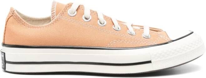 Converse Oranje Veterschoenen Sneakers Platte Zool
