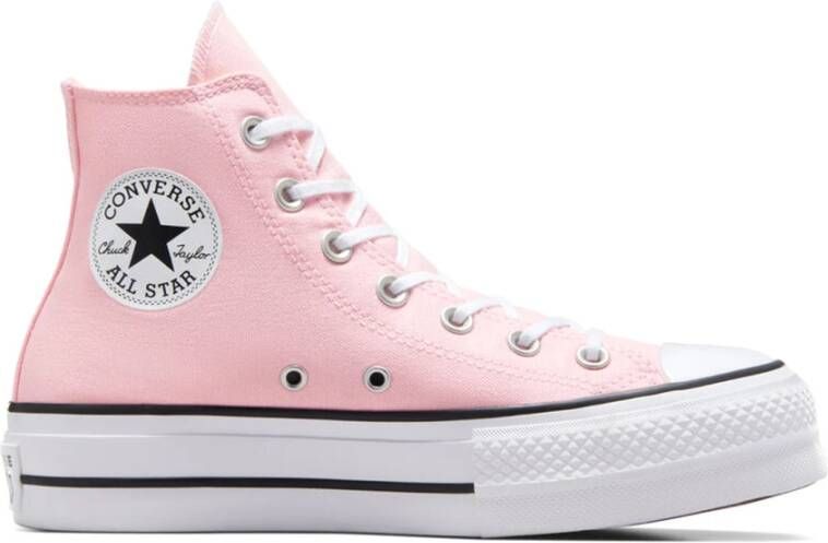 Converse Platform Canvas Sneakers Pink Dames
