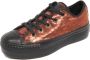 Converse Platform pailletten schoen in brons - Thumbnail 1