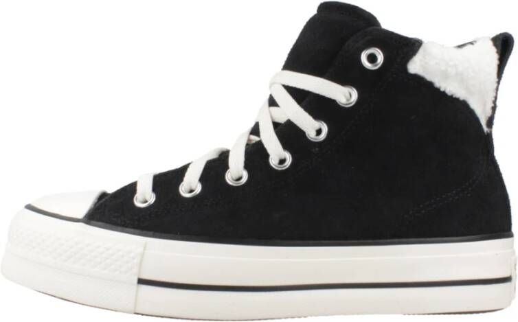Converse Puff Lift Hi Sneakers Black Dames
