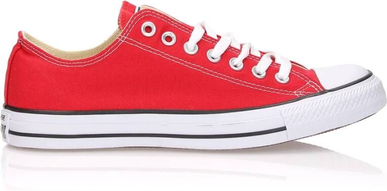 Converse Ctas Ox Schoenen Rood Maat: 42.5 Canvas Foot Locker - Foto 6
