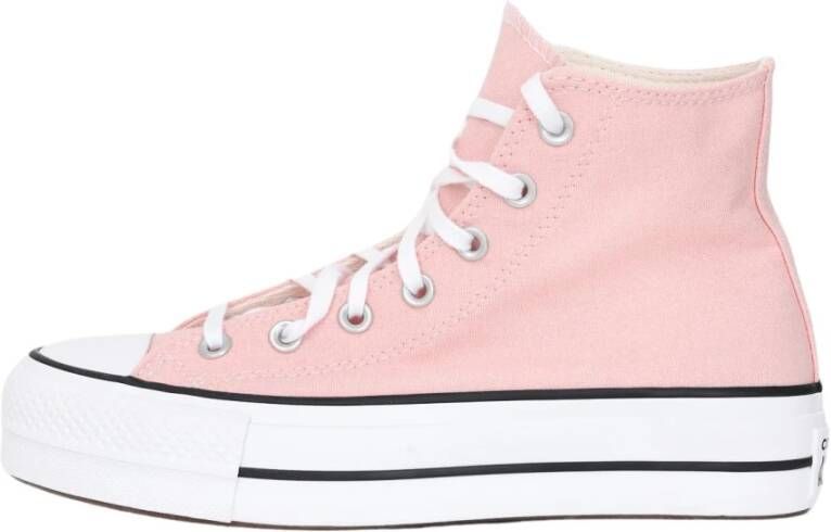 Converse Roze Ctas Lift HI Sneakers Pink Dames