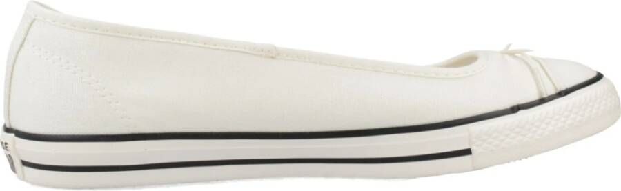 Converse Sierlijke Ballerina Instap Schoenen White Dames