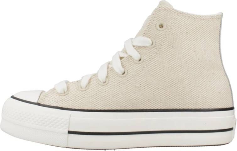 Converse Chuck Taylor All Star Lift Hoge sneakers Dames Beige