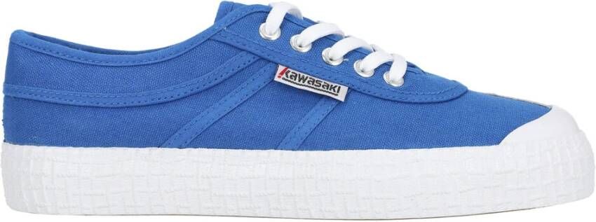 Kawasaki Comfortabele Canvas Sneakers Blue Heren