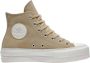 Converse Chuck Taylor All Star Lift Cozy Utility Fashion sneakers Schoenen nomad khaki maat: 39 beschikbare maaten:39 - Thumbnail 2