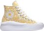 Converse Hoge Sneakers Chuck Taylor All Star Move Floral Platform Lo-Fi Craft Hi - Thumbnail 1