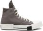 Rick Owens Grijze Canvas High-Top Sneakers Gray - Thumbnail 1