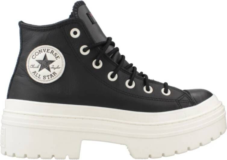 Converse Sneakers met Profielzool Black Dames