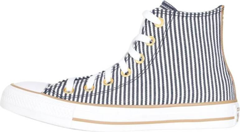 Converse Gestreepte hoge sneakers Herringbone stijl Multicolor Dames