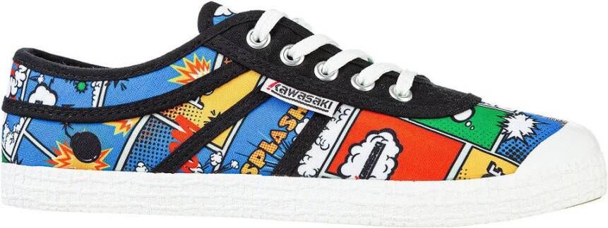 Kawasaki Cartoon Canvas Sneakers Multicolor Heren