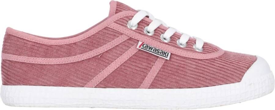 Kawasaki Corduroy Shoer Sneakers Pink